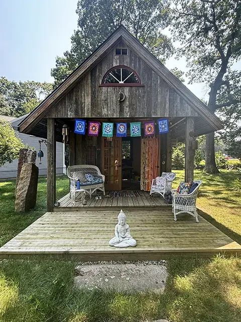 Surrounded by nature and infused with intention.